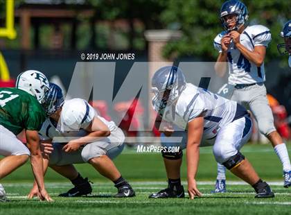 Thumbnail 2 in St. Augustine Prep vs Ramapo (Scrimmage at Rutgers Univ) photogallery.