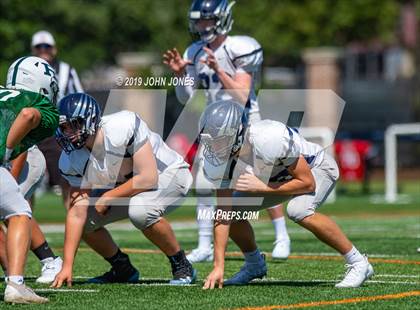 Thumbnail 2 in St. Augustine Prep vs Ramapo (Scrimmage at Rutgers Univ) photogallery.