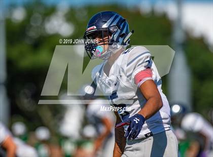 Thumbnail 3 in St. Augustine Prep vs Ramapo (Scrimmage at Rutgers Univ) photogallery.
