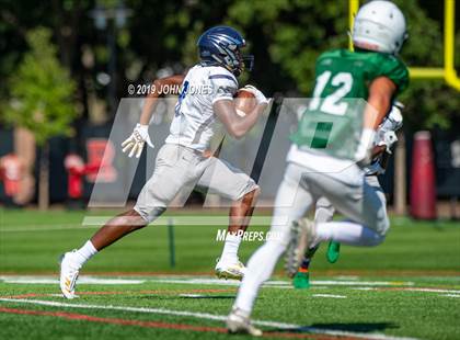 Thumbnail 2 in St. Augustine Prep vs Ramapo (Scrimmage at Rutgers Univ) photogallery.