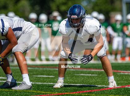 Thumbnail 2 in St. Augustine Prep vs Ramapo (Scrimmage at Rutgers Univ) photogallery.