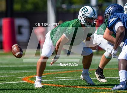 Thumbnail 1 in St. Augustine Prep vs Ramapo (Scrimmage at Rutgers Univ) photogallery.