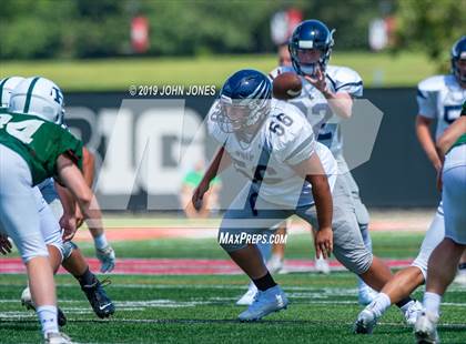 Thumbnail 2 in St. Augustine Prep vs Ramapo (Scrimmage at Rutgers Univ) photogallery.