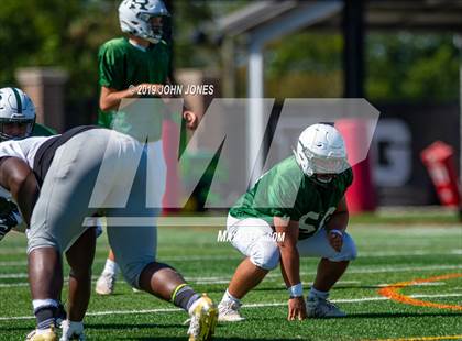 Thumbnail 1 in St. Augustine Prep vs Ramapo (Scrimmage at Rutgers Univ) photogallery.