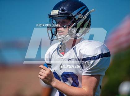 Thumbnail 1 in St. Augustine Prep vs Ramapo (Scrimmage at Rutgers Univ) photogallery.