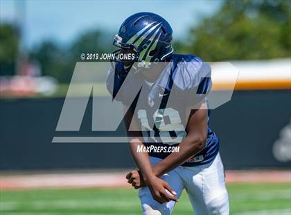 Thumbnail 1 in St. Augustine Prep vs Ramapo (Scrimmage at Rutgers Univ) photogallery.