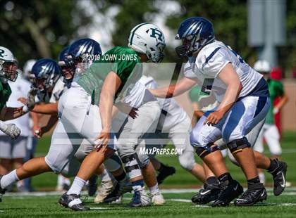 Thumbnail 2 in St. Augustine Prep vs Ramapo (Scrimmage at Rutgers Univ) photogallery.