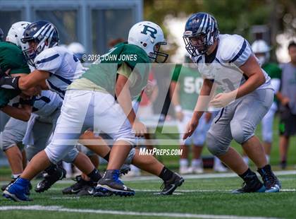 Thumbnail 2 in St. Augustine Prep vs Ramapo (Scrimmage at Rutgers Univ) photogallery.