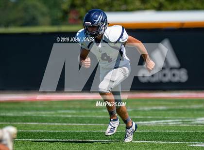 Thumbnail 2 in St. Augustine Prep vs Ramapo (Scrimmage at Rutgers Univ) photogallery.