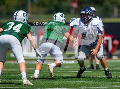 Thumbnail 3 in St. Augustine Prep vs Ramapo (Scrimmage at Rutgers Univ) photogallery.