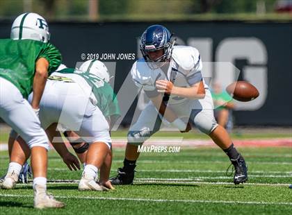Thumbnail 2 in St. Augustine Prep vs Ramapo (Scrimmage at Rutgers Univ) photogallery.