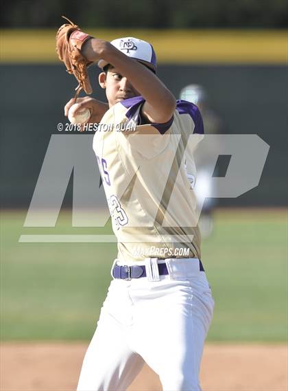 Thumbnail 1 in Bingham vs. Notre Dame Prep (Adidas National Classic) photogallery.