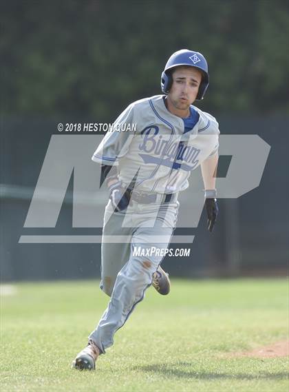 Thumbnail 1 in Bingham vs. Notre Dame Prep (Adidas National Classic) photogallery.