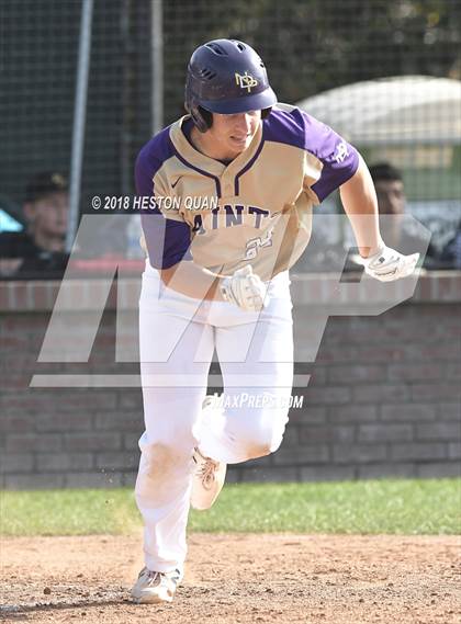 Thumbnail 1 in Bingham vs. Notre Dame Prep (Adidas National Classic) photogallery.