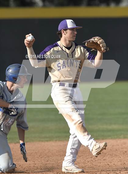 Thumbnail 2 in Bingham vs. Notre Dame Prep (Adidas National Classic) photogallery.