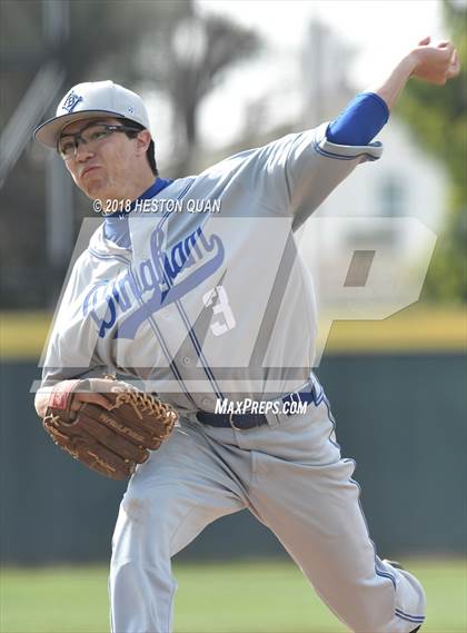 Thumbnail 3 in Bingham vs. Notre Dame Prep (Adidas National Classic) photogallery.