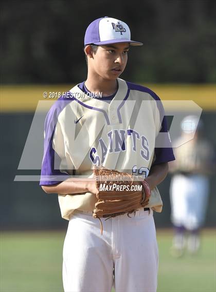 Thumbnail 1 in Bingham vs. Notre Dame Prep (Adidas National Classic) photogallery.