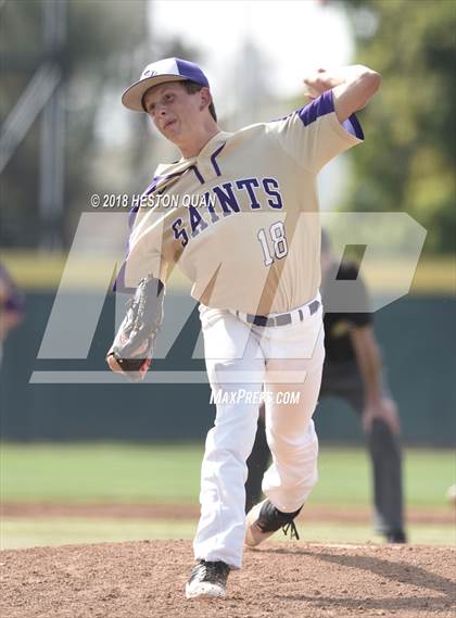 Thumbnail 2 in Bingham vs. Notre Dame Prep (Adidas National Classic) photogallery.