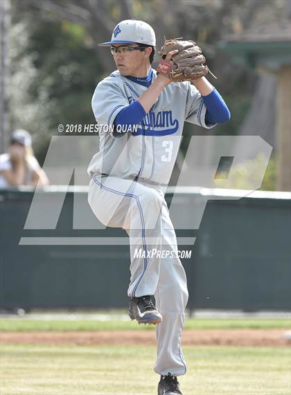 Thumbnail 2 in Bingham vs. Notre Dame Prep (Adidas National Classic) photogallery.