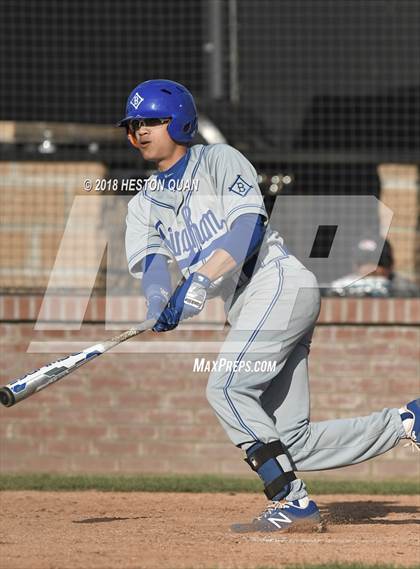 Thumbnail 2 in Bingham vs. Notre Dame Prep (Adidas National Classic) photogallery.