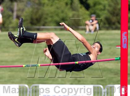 Thumbnail 2 in CIF State Track & Field Championships (Boys High Jump) photogallery.