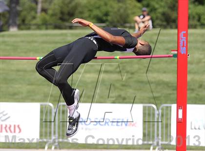 Thumbnail 1 in CIF State Track & Field Championships (Boys High Jump) photogallery.
