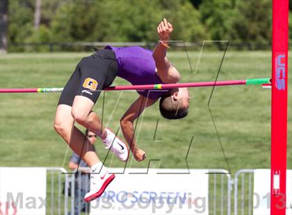 Thumbnail 1 in CIF State Track & Field Championships (Boys High Jump) photogallery.
