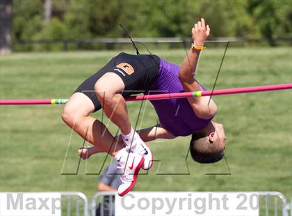 Thumbnail 2 in CIF State Track & Field Championships (Boys High Jump) photogallery.