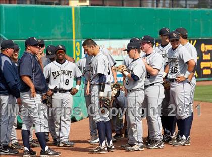 Thumbnail 1 in Elk Grove vs. Lincoln (Banner Island Classic) photogallery.