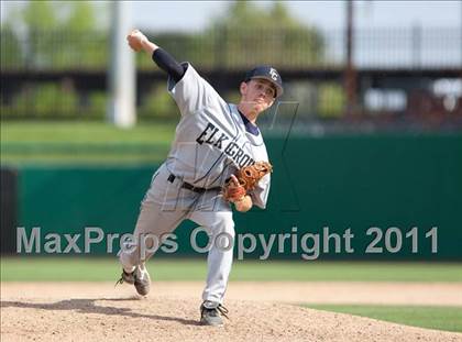 Thumbnail 1 in Elk Grove vs. Lincoln (Banner Island Classic) photogallery.