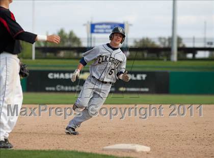 Thumbnail 1 in Elk Grove vs. Lincoln (Banner Island Classic) photogallery.