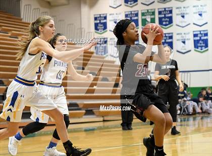 Thumbnail 1 in Moapa Valley vs Cimarron-Memorial (Gator Winter Classic) photogallery.
