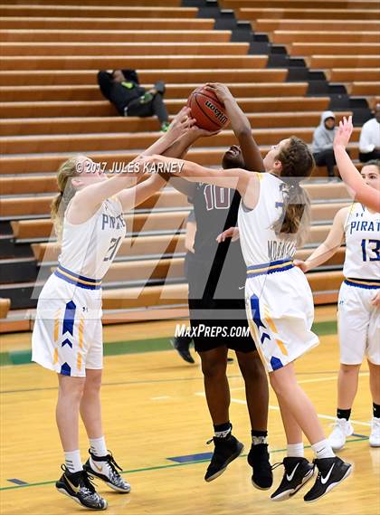 Thumbnail 2 in Moapa Valley vs Cimarron-Memorial (Gator Winter Classic) photogallery.