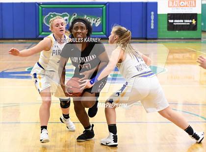 Thumbnail 2 in Moapa Valley vs Cimarron-Memorial (Gator Winter Classic) photogallery.