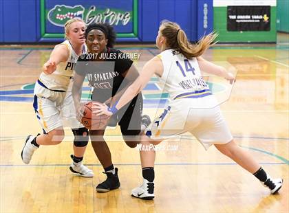 Thumbnail 1 in Moapa Valley vs Cimarron-Memorial (Gator Winter Classic) photogallery.
