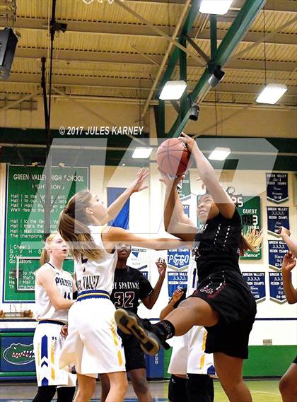 Thumbnail 3 in Moapa Valley vs Cimarron-Memorial (Gator Winter Classic) photogallery.