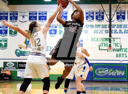 Thumbnail 2 in Moapa Valley vs Cimarron-Memorial (Gator Winter Classic) photogallery.
