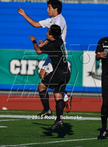 Thumbnail 1 in Oceanside vs. Mater Dei Catholic (CIF SDS D2 Final) photogallery.