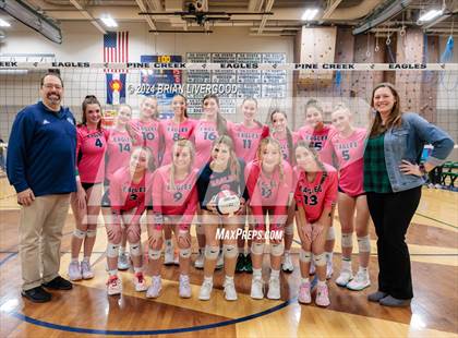 Thumbnail 3 in Pine Creek vs. Douglas County (CHSAA 5A Region 6) photogallery.