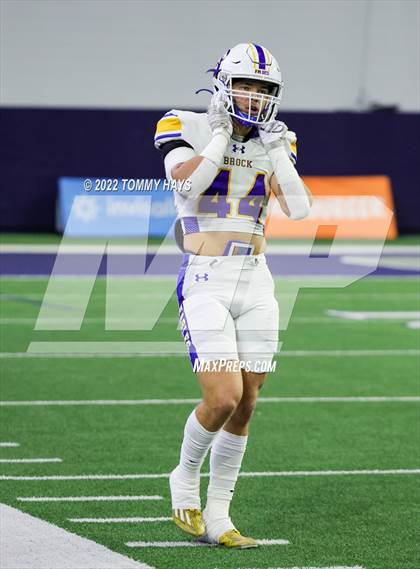 Thumbnail 2 in Brock vs. Malakoff (UIL 3A Divsion 1 State Semifinal Playoff) photogallery.