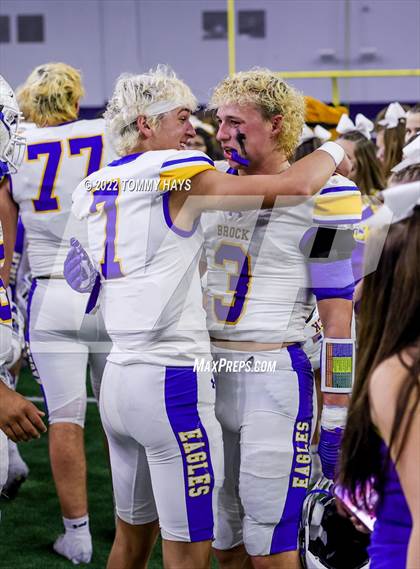 Thumbnail 1 in Brock vs. Malakoff (UIL 3A Divsion 1 State Semifinal Playoff) photogallery.