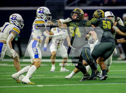 Thumbnail 1 in Brock vs. Malakoff (UIL 3A Divsion 1 State Semifinal Playoff) photogallery.