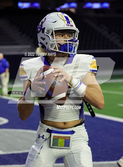Thumbnail 1 in Brock vs. Malakoff (UIL 3A Divsion 1 State Semifinal Playoff) photogallery.