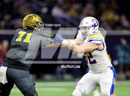 Thumbnail 1 in Brock vs. Malakoff (UIL 3A Divsion 1 State Semifinal Playoff) photogallery.