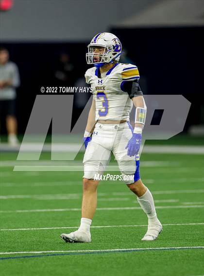 Thumbnail 1 in Brock vs. Malakoff (UIL 3A Divsion 1 State Semifinal Playoff) photogallery.