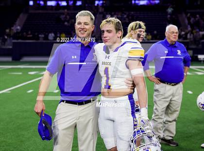 Thumbnail 2 in Brock vs. Malakoff (UIL 3A Divsion 1 State Semifinal Playoff) photogallery.