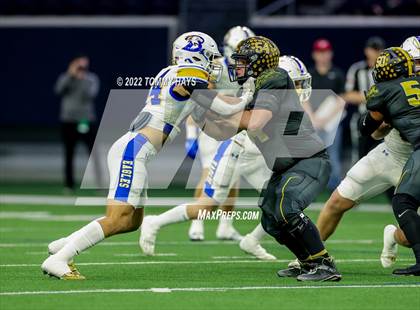 Thumbnail 3 in Brock vs. Malakoff (UIL 3A Divsion 1 State Semifinal Playoff) photogallery.