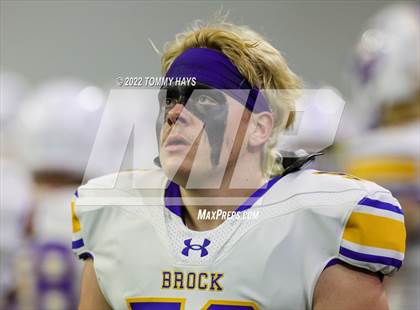 Thumbnail 1 in Brock vs. Malakoff (UIL 3A Divsion 1 State Semifinal Playoff) photogallery.