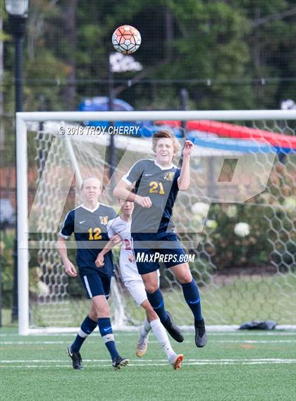 Thumbnail 3 in Carmel Christian vs Davidson Day photogallery.