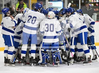 Thumbnail 3 in Ridgefield vs. Darien (CIAC DI Quarterfinal) photogallery.
